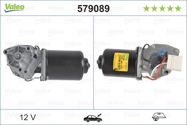 Мотор трапеции стеклоочистителя VALEO 579089 цена, от 22.57 USD