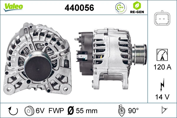 Купить 440056 VALEO Генератор
