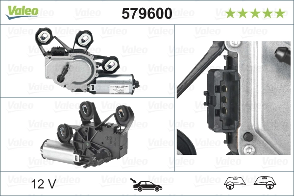 Моторчик заднего стеклоочистителя VALEO 579600