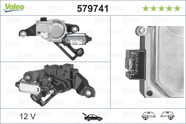 Моторчик заднего стеклоочистителя VALEO 579741