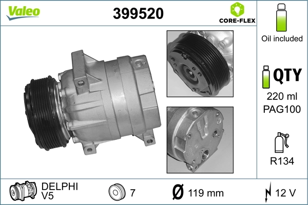 8200979500 Opel Компрессор хладагента