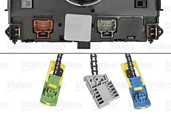 Comutador instalado na coluna da direção, montado Citroen Berlingo  MF