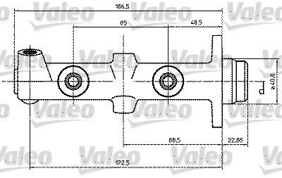 Цилиндр тормозной, главный на Ford Escort III GAA, AWA, ABFT, AVA