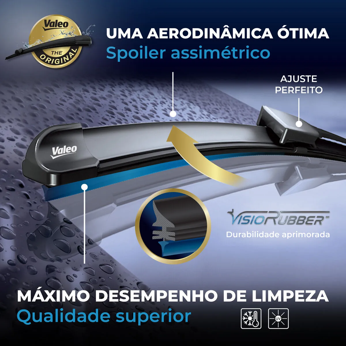 Limpa-pára-brisas do pára-brisas, kit de 2 un. Audi A3 8P1