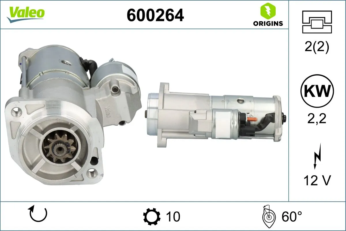 KM0900703OE KAP Стартер автомобиля