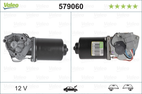 Мотор трапеции стеклоочистителя VALEO 579060 цена, от 21.20 USD