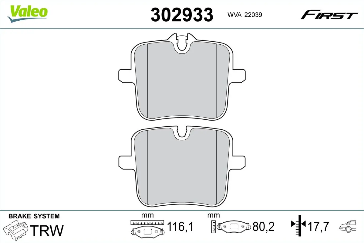 Задние дисковые колодки ABE C2B035ABE