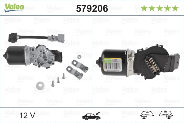 Мотор трапеции стеклоочистителя VALEO 579206 цена, от 54.04 USD