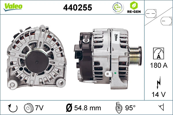 Купить 440255 VALEO Генератор