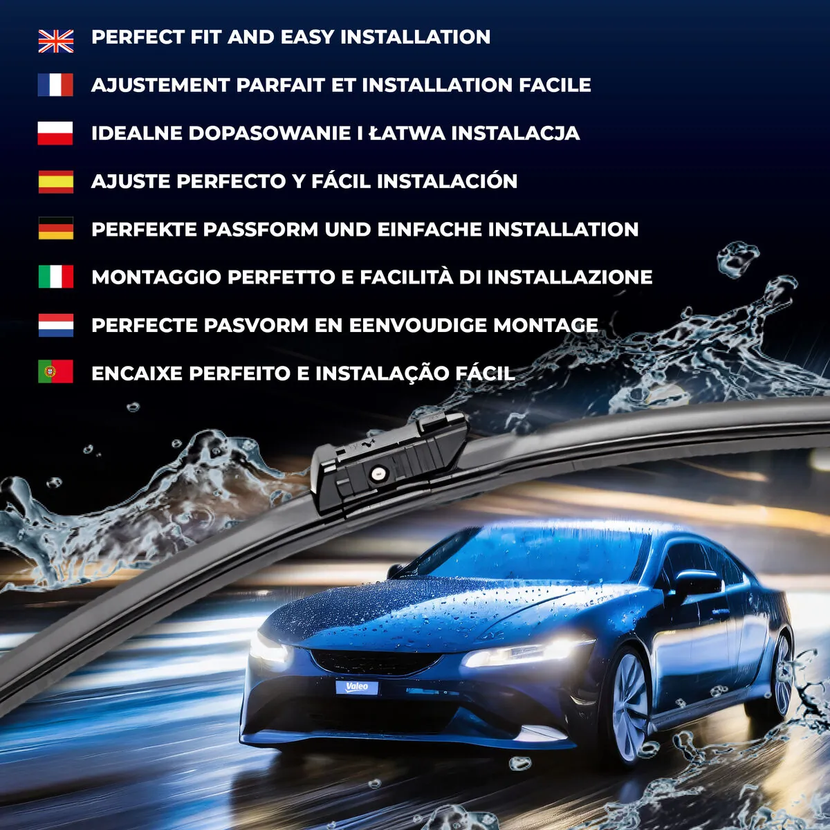 Limpa-pára-brisas do pára-brisas, kit de 2 un. Audi A3 8P1