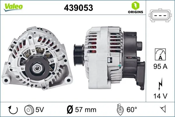 Купить 439053 VALEO Генератор