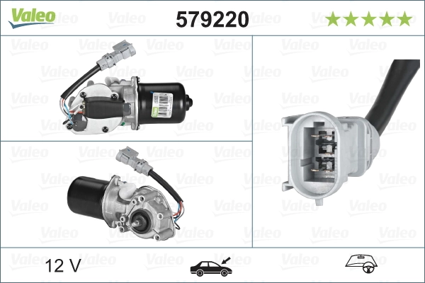 Мотор дворника VALEO 579220