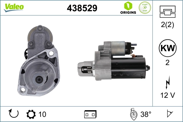 Стартер AS/Auto Storm S0747S цена, от 124.95 USD
