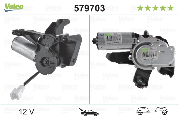 Стеклоочиститель двери задка VALEO 579703 цена, от 147.70 USD