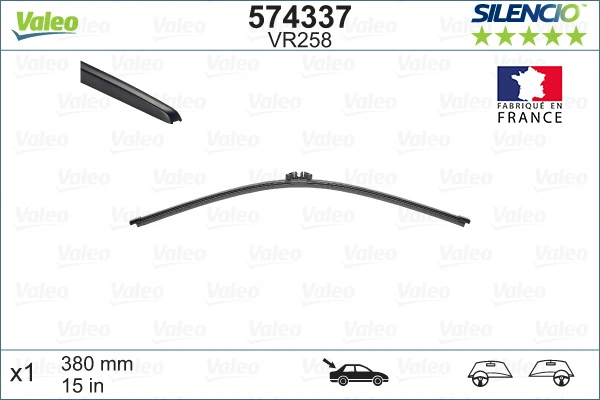 Задняя щетка VALEO 574337