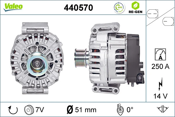 Генератор A000906082280 Mercedes