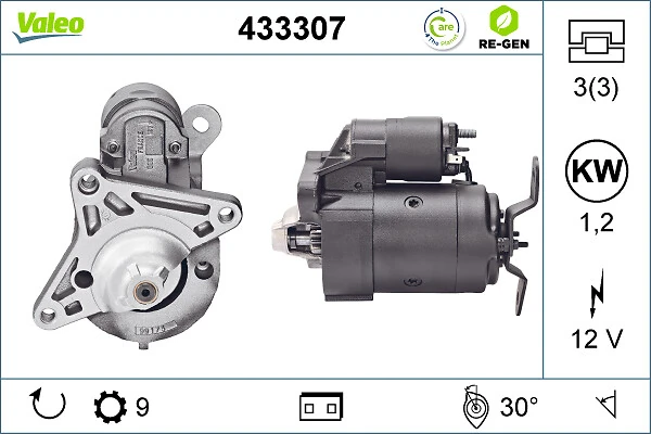 Стартер двигателя Volvo 5002698