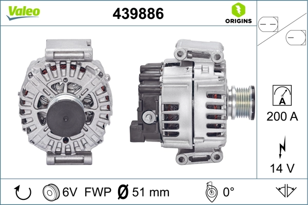 Купить A000906312280 Mercedes Генератор