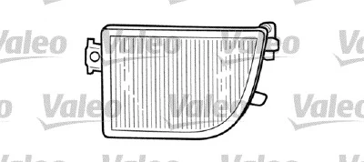 Передний фонарь указателя поворота на Volkswagen Passat B3, B4 3A2, 351, 312