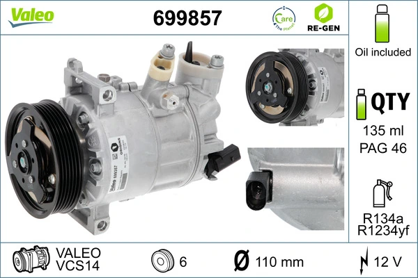 Compre Compressor de aparelho de ar condicionado Volkswagen Tiguan 1