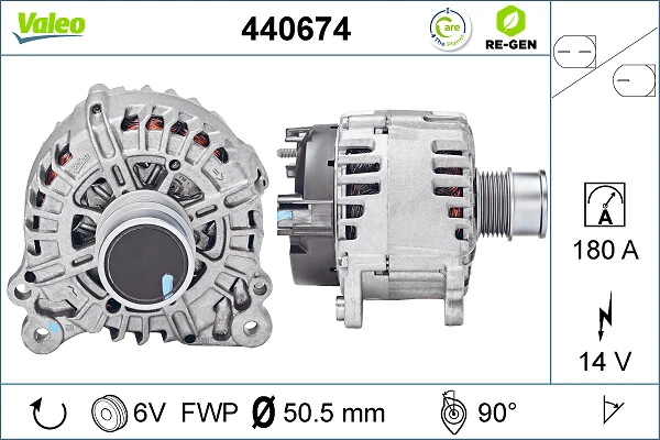Генератор 04E903023LV VAG
