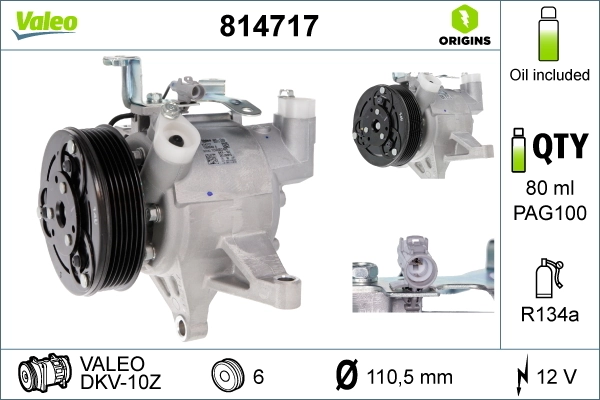 Compressor de aparelho de ar condicionado Subaru Forester 4 S13, SJ