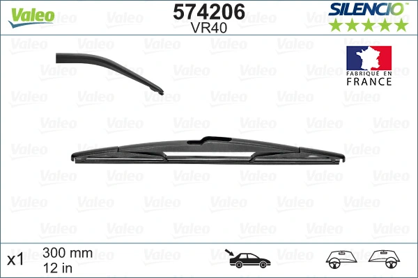 Задняя щетка VALEO 574206