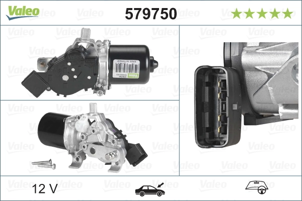 Купить 579750 VALEO Мотор стеклоочестителя