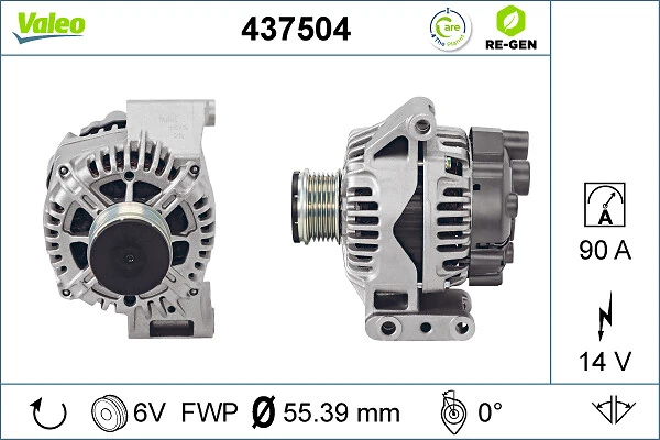 Купить 437504 VALEO Генератор