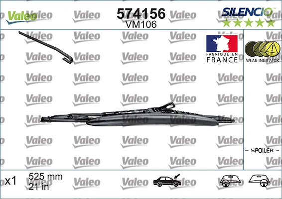 Купить 574156 VALEO Бесконтактные дворники