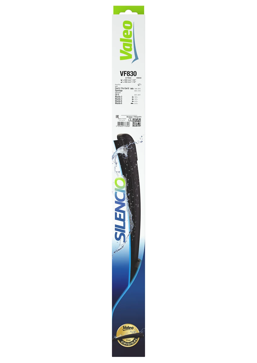 Limpa-pára-brisas do pára-brisas, kit de 2 un. Mazda 3 BM, BN