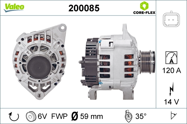 Генератор VALEO 200085
