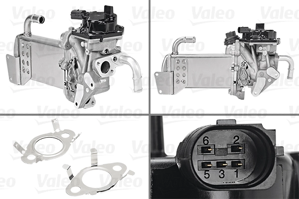 Радиатор системы EGR 700435 VALEO
