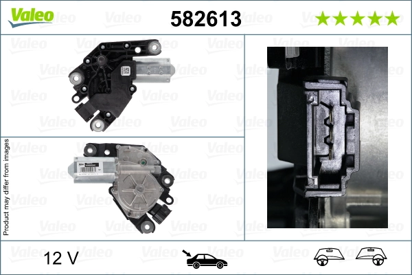 Моторчик заднего дворника 582613 VALEO