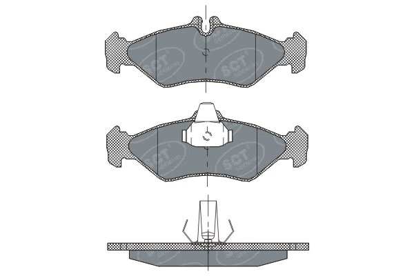 Купить FT133717 FTE Колодки тормозные задние, дисковые