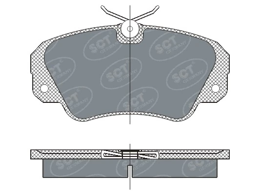 Купить Передние тормозные колодки Опель Омега B 25, 26, 27