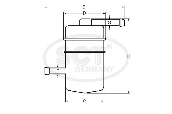 Фильтр тонкой очистки топлива SCT ST485 цена, от 4.23 USD