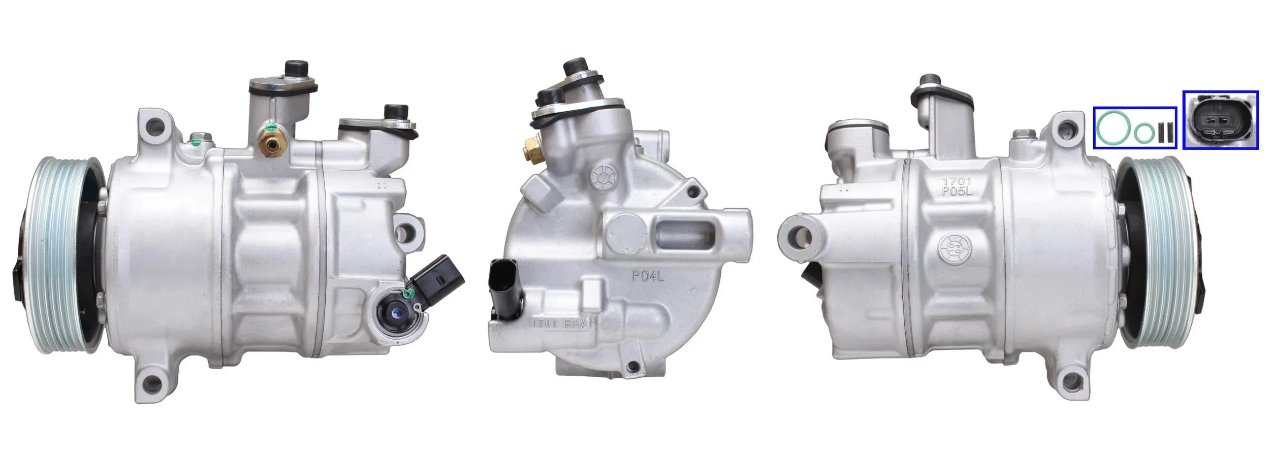 Compressor de aparelho de ar condicionado para Volkswagen Touran III 5T1