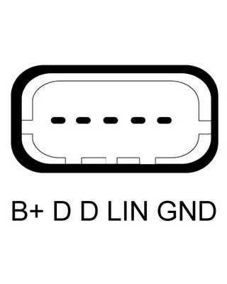 Генератор автомобильный на Citroen C4 Cactus 