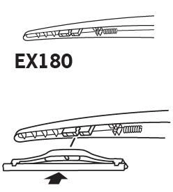 Купить EX180 Trico Дворник стеклоочистителя задний
