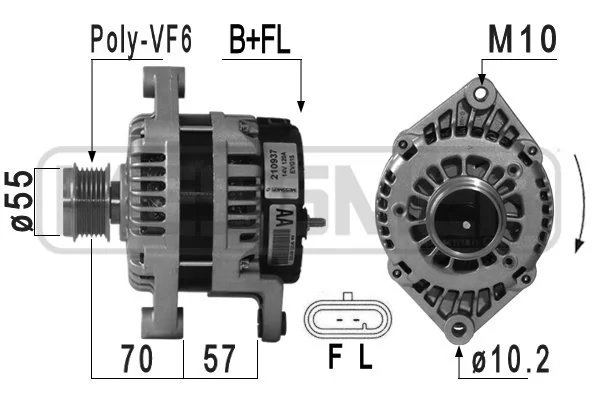 Gerador Chevrolet Captiva 1 C100