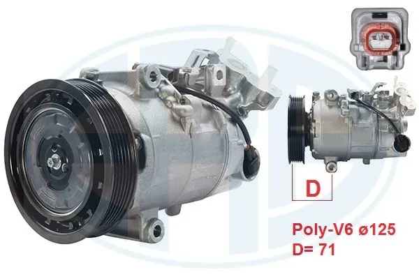 670123 ERA Compresor de aire acondicionado original y equivalente