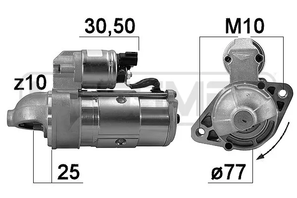 Стартер KAP Z09STRRE00719 цена, от 107.28 USD