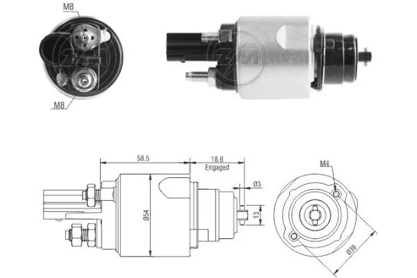Втягивающее Skoda Octavia II A5 лифтбек (1Z3) (2004 - 2013) цена, от 29.25 USD