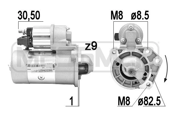526215 Hart Стартер автомобиля