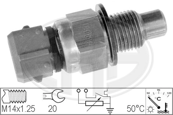 Купить 9625202480 Renault (RVI) Термодатчик охлаждающей жидкости