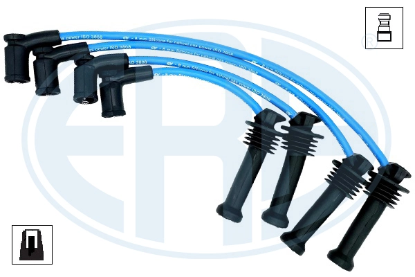  Fios de alta voltagem, kit Ford Fiesta Mk4 hatchback (JAS, JBS) (1996 - 2002) Mk4