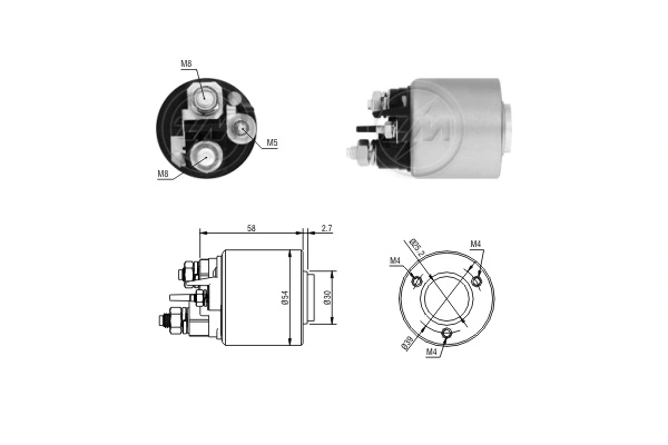 Interruptor magnético, estárter ZM3494 ERA