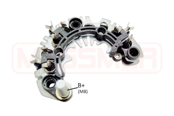 Eixo de diodos do gerador Fiat Punto 1 176