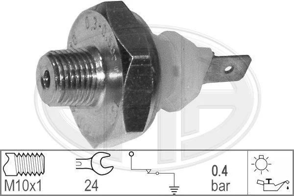 Sensor de pressão de óleo Audi A4 8E2